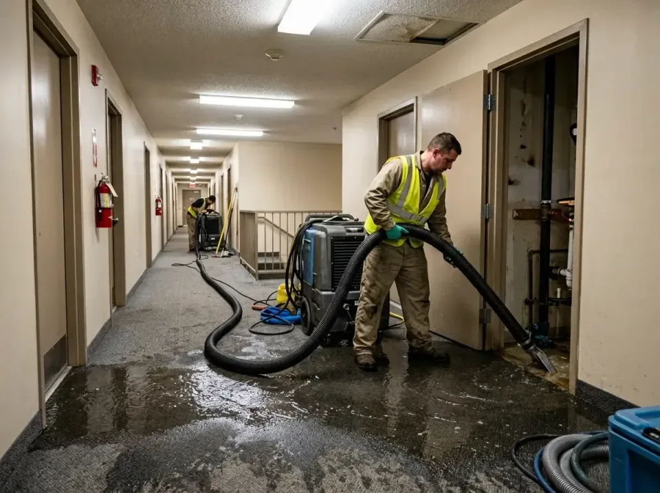 multi-unit-apartment-hallway-f-005 — frequently asked questions, Emergency Burst Pipe Water Extraction & Removal in Callaway…